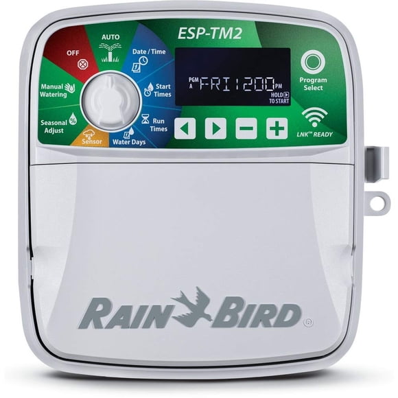 Rain Bird ESP-TM2 Contrôleur Intérieur/extérieur à 6 Postes Prêt pour le Wi-Fi / TM2-6