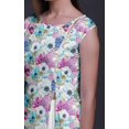 thumbnail image 3 of Bimba Printed Straight Tunic DressesForWomen Sleeveless Side Slit Kurti, 3 of 6