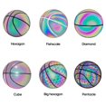 thumbnail image 4 of Reflective Basketball Wear-resistant Cool Glowing Luminous Colorful Basketball for Adults, 4 of 8