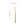 thumbnail image 2 of Amzcrzy 304 Stainless Steel Spatula Cheese Cream Baking Tool Kitchen Utensils, 2 of 7