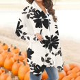 thumbnail image 4 of Nouveaux Hauts pour Femmes 2023 Grande Taille Mode Décontractée Imprimé Floral Col Rond Manches Longues T-shirt Blouse Pull Manches Longues pour Femmes, 4 of 6