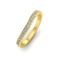 thumbnail image 2 of 3/8ctw Diamond Wedding Band in 10k Yellow Gold, 2 of 2