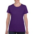 thumbnail image 1 of Gildan T-Shirt en Coton Épais pour Femmes, G, Violet, 1 of 1