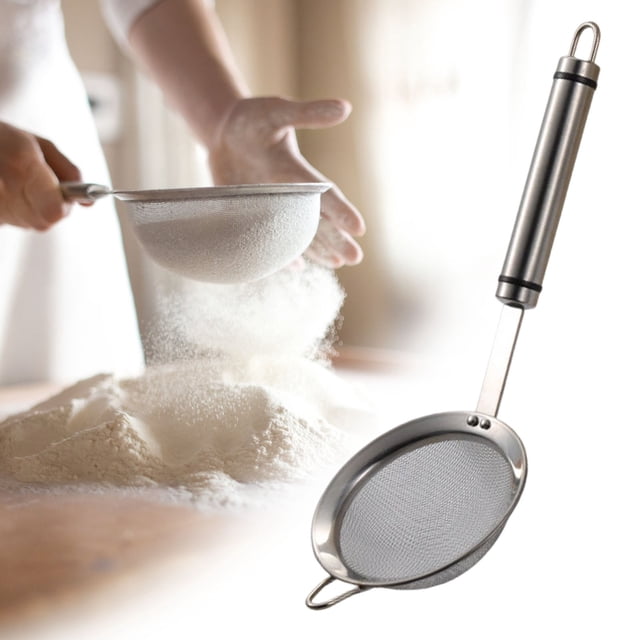 Stainless Steel Filter Screen Fine Household Juicer Filter Screen Kitchen Spoon
