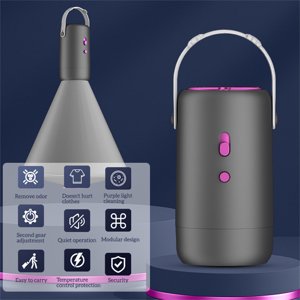 Becaristey Portable électrique Vêtements de sécheuse Sous-vêtements Voyage Camping Machine à sécher Collapsible Intérieur Ménage