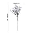 thumbnail image 3 of SDNall Christmas Tree Decorations, Christmas Tree Lights, Outdoor Christmas Tree, Gold and Red Christmas Twigs and Leaves Red Fruit Fruit Christmas Tree Wreath Rattan Diy Decorative Accessories, 3 of 6