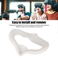 thumbnail image 3 of <p>VR Cover Pad Replacement, Perfect Fit Soft VR Silicone Eye Cover Easy To Install And Remove  For VR Accessories</p>, 3 of 7