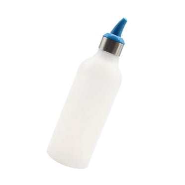 Abbracc 450ml Bottle Ketchup Mustard Sauce Vinegar Honey Dispenser Blue