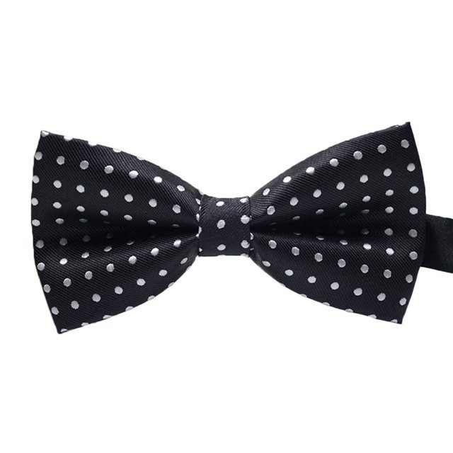 tredstone Men Colorful Pattern Formal Necktie Adult Male Business Meeting Wedding Polyester Yarn Bowtie