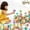 B, variante sur Cadeaux pour Enfants! Suncoda Jouets, Ensemble de Blocs de Construction de Jardin Varié de 224 Pcs pour Enfants, Arrangement Floral Intellectuel Diy