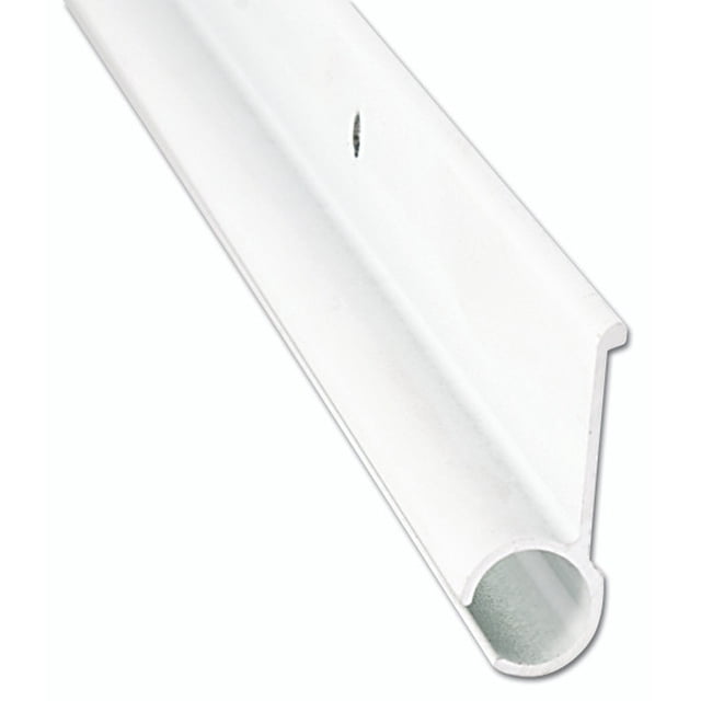 Rail de Store 021-50801-16 16 Pieds de Longueur; Blanc Polaire