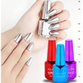 thumbnail image 2 of Vernis à Ongles 16 Couleurs 8ML Effet Miroir Argenté Longue Durée Émail à Ongles, 2 of 9