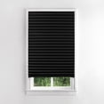 thumbnail image 1 of Mainstays Cordless Pleated Paper Shade, Black, 36" x 72", 1 of 5