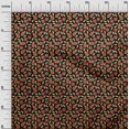 thumbnail image 2 of oneOone Silk Tabby Brown Fabric Fruits Craft Projects Decor Fabric Printed By The Yard 42 Inch Wide, 2 of 3