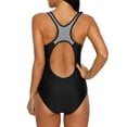thumbnail image 4 of Charmo Women's Competitive Athletic One Piece Swimsuit Racerback Training Swimwear Bathing Suits, 4 of 6