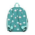 thumbnail image 2 of Boho Cat Aesthetic Student Backpack – Hand-Drawn Cat Graphic With Floral Cat Design And Minimalist Abstract Cat Art, 2 of 4