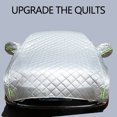 thumbnail image 3 of EASTIN Car Cover Against Hail  Car Hail Cover Protector  Hail Blanket for Cars  Hail Cover for Car  Thicken Hail Cover Windshield Hail Protector  Car Hail Protector Hail Proof Car Cover H, 3 of 9