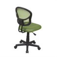 thumbnail image 2 of OSP Home Furnishings Mesh Back Armless Task Chair with Padded Fabric Seat, Green, 2 of 5