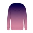 thumbnail image 4 of Chandails à Capuche Zippés pour Femmes Rabais de 50 % en Liquidation Mode Décontractée Imprimé d'Halloween Capuche Zippée Manches Longues Veste à Poches Haut, 4 of 4