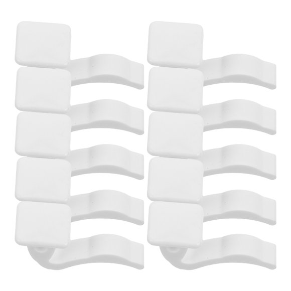 KAKOWELY radiator hanger 10Pcs Radiator Support Access Cover Clip Hose Mounting Clip Installation and Fan Shroud Retaining Clamp 6.2mm1.3"X0.59"X0.51"