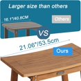 thumbnail image 4 of Shower Bench Seat for Inside Shower Poly Lumber Shower Stool for Shaving Legs Bathroom Shower Foot Rest with Storage Shelf Plastic Shower Chair Seat for with Adjustable Feet, 4 of 6