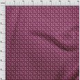 thumbnail image 4 of oneOone Coton Flex Foncé Magenta Tissu Asiatique Rétro Floral Robe Tissu Tissu Imprimé par la Cour 40 Pouces de Large, 4 of 4