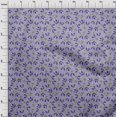 thumbnail image 4 of oneOone Silk Tabby Violet Fabric Floral Sewing Craft Projects Fabric Prints By Yard 42 Inch Wide, 4 of 4