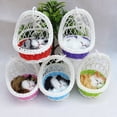 thumbnail image 1 of Simulation Cute Cats Kitten Sound Plush Doll Toy Hanging Basket Home Decoration, 1 of 8