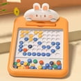 thumbnail image 2 of Rabbit Drawing Board Puzzle Toy Early Education Focus Training Pen Art Bead Educational Childrens Learning Activity Play Set, 2 of 4