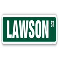 thumbnail image 1 of SignMission SS-LAWSON 18 in. Lawson Street Childrens Name Room Sign, 1 of 1