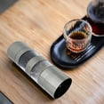 thumbnail image 4 of Manual Stainless Steel Condiment Grinder Adjustable Coarseness Pepper Mill, Dual Spice Dispenser for Kitchen, Refillable Seasoning Bottle, 4 of 9