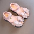 thumbnail image 4 of B91xZ Chaussures de Robe pour Fille, Ballerines pour Pâques, Fête, École, Rouge 9.5, 4 of 5