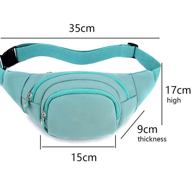 Sac Banane - Sac Banane Imperméable avec Sangle Ajustable pour l'Entraînement, les Voyages, la Course Décontractée.