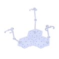 thumbnail image 2 of segolike Solide Figure Présentoir Support de Support pour 1/144 Figurines Modèles Jouets Blanc, 2 of 9