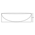 thumbnail image 2 of Imaginations Américaines 19.5-po. W Vessel Set Blanc, 2 of 9