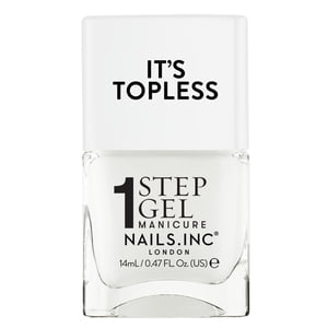 Nails Inc C'est Topless Emma 1 Pas Gel Manucure Nail Polonais