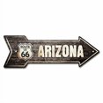 thumbnail image 2 of SignMission P-ARROW8-999973 Panneau Flèche 8 x 24 Po. Large Arizona 66 2, 2 of 4