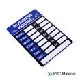 thumbnail image 3 of Unique Bargains Business Hour Sign PVC Self Adhesive Operation Hour Sticker Blue, 3 of 5