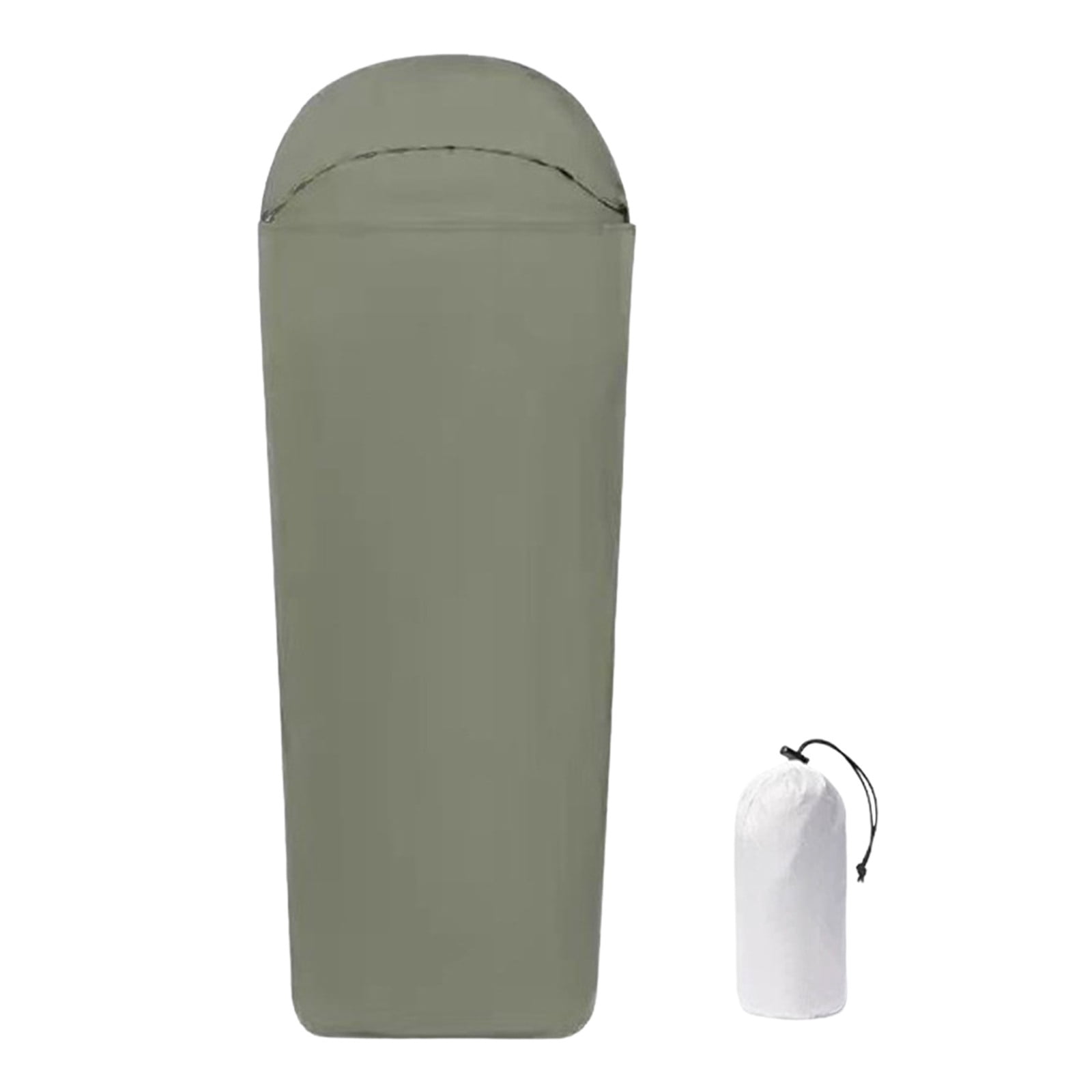 Ultra-Light Sleeping Bag Liner for Adults - Full-Length Travel Sleep Sack, Camping Sheet for Backpacking, Hostels & Hotels - Machine Washable & Compact