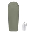 thumbnail image 1 of Ultra-Light Sleeping Bag Liner for Adults - Full-Length Travel Sleep Sack, Camping Sheet for Backpacking, Hostels & Hotels - Machine Washable & Compact, 1 of 7