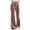 Pink 1, variant on hotojiny Flare Pants for Women Velvet Elastic Waisted Wide Leg Pull on Trousers Fashion Drawstring Bootcut Fall Pants with Pockets