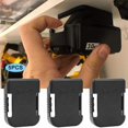 thumbnail image 3 of 3 Pcs Rangement de Batterie Étui de Batterie Support de Batterie Rack Support Étui pour Makita pour Bosch Appareils 18V, 3 of 7