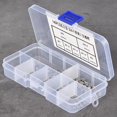 thumbnail image 3 of Hex Nuts, Common Size 304 Stainless Steel Nut Assortments, For Industrial And Construction Fasteners Replacing Equipment Fastening, 3 of 8
