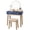 Navy Blue, variant on Costway Vanity Makeup Table Touch Screen 3 Lighting Modes Dressing Table Set Black and Gold