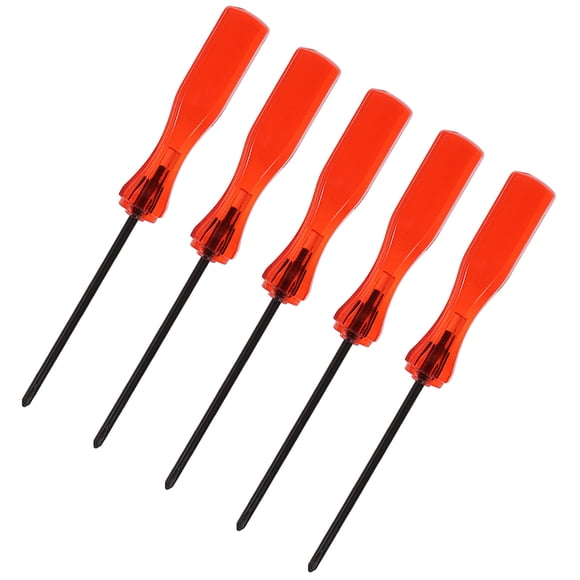 WESIEVYA Small Screw Driver Set Kit Triwing Triangle Y-Tip Screwdriver Red 5pcs