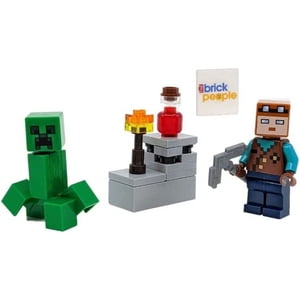 LEGO Minecraft: Miner et Creeper avec les accessoires de mine 662204