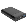 thumbnail image 4 of No Welding Durable Mobile Power Box, Battery Storage Box, Black/White Lightweight For Mobile Phone Fast Charging Black, 4 of 8
