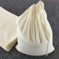 thumbnail image 4 of Reusable Cheese Cloth Bag Cheesecloth Filter Cold Brew Mesh Drawstring Soybean Vegetable Stuffing Water Filtration Tea Coffee Strainer 30x45cm, 4 of 9