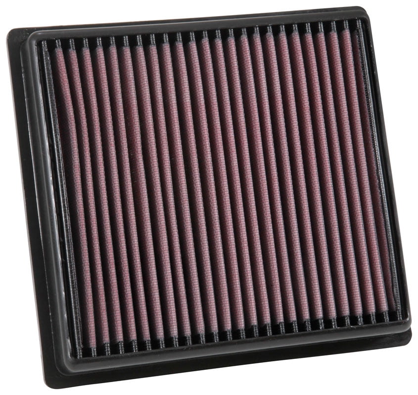 K & N Filters Air Filter 33-5064 Washable; Red; Cotton Gauze; Panel