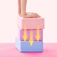thumbnail image 3 of BKER FoamBlock YogaBlock EVA Foam Yoga Block For Yoga Meditation Stretching Lightweight Durable Bricks For Improving Poses EVA Foam Block Accessories Yoga Meditation, 3 of 3